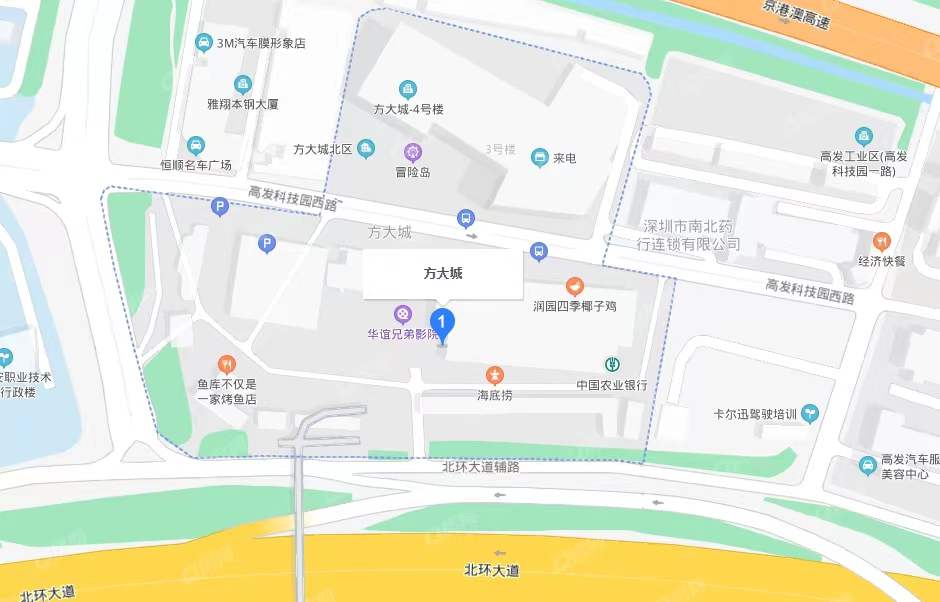 方大城，方大廣場(chǎng)一期-均價(jià)130元/平