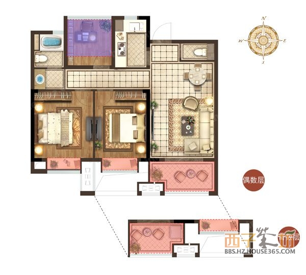 以紫郡目前的價(jià)格以及房齡情況來(lái)說(shuō)